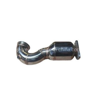 High Performance 304 Stainless Steel Abarth 595 500 Exhaust Downpipe with 200 Cell Catalytic