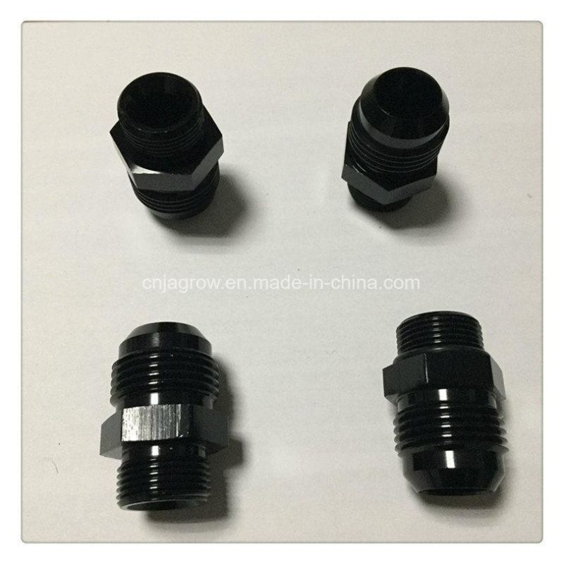 Aluminum Black M22 to 12an Male Adapter