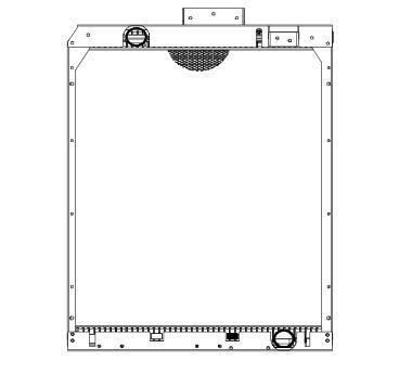 HD Truck Radiator for Benz Bus O 345/Citaro O 530, OEM: 6285000502, 67165