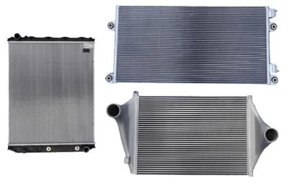High Quality Competitive Price Truck Radiator for Benz Axor (02~) OEM: 9405000703, 62571A