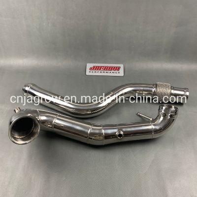 High Quality Exhaust Downpipe for Benz A45 Amg Cla45 14-16