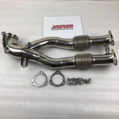 Jagrow Performance Exhaust Downpipe for Audi Ttrs 8s and RS3 8V 2.5 Tfsi Evo2 Ea855 2.5t 2017+ RS3 Downpipe