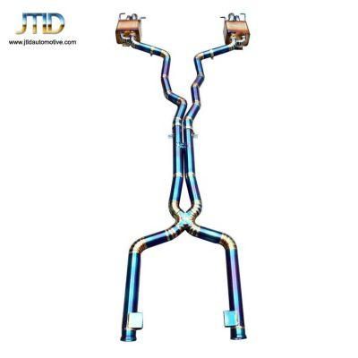 Performance Car Titanium Valved Catback Exhaust for Benz Mercedes W205 C63 Amg