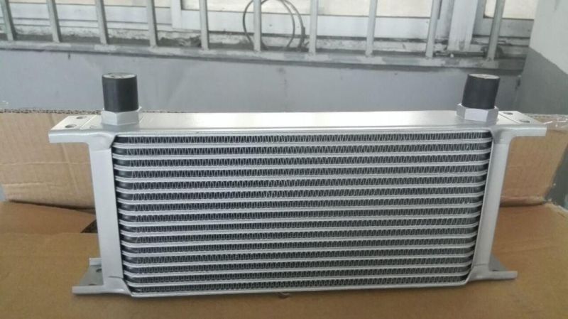 OEM Aluminum Brazed Plate Air Cooled Hydraulic Transmission Oil Cooler