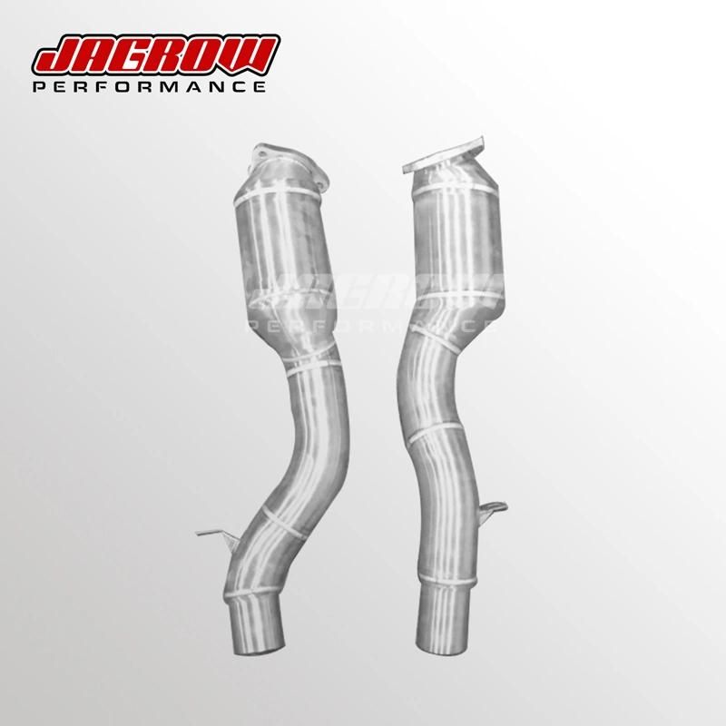 SS304 Front Pipe and Exhaust Downpipe for Porsche Cayenne 3.6t 2014-2018