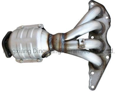 Three Way Exhaust Manifold Catalytic Converter for Great Wall Cowry