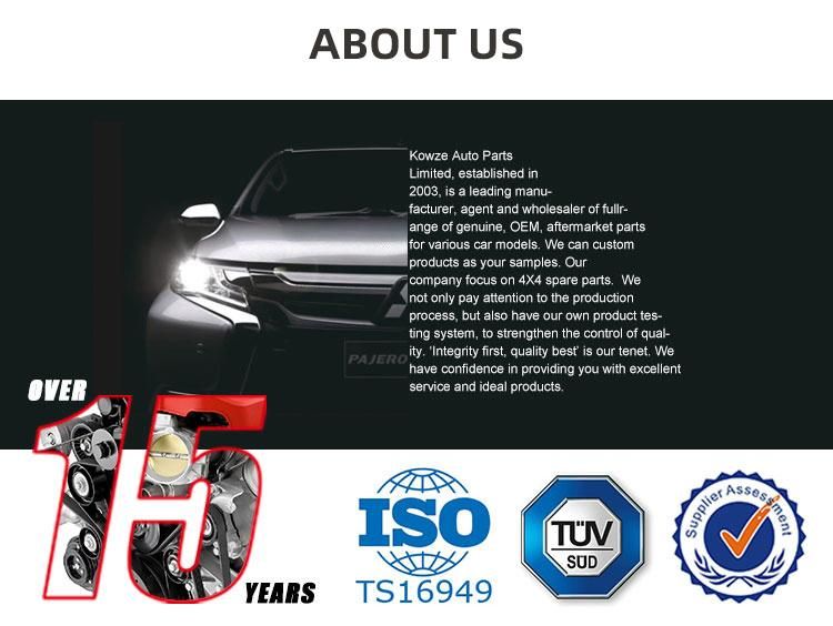 Car Parts Radiator Car Accessories Parts Auto Parts Engine Parts Car Parts for Mitsubishi Pajero L200 Triton Outlander Toyota Hilux Ford Ranger Models
