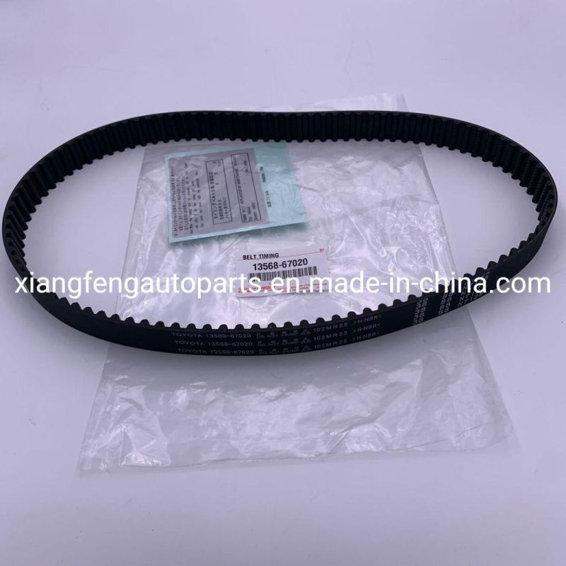 Auto Transmission Synchronous Rubber Timing Belt for Toyota 13568-67020 102mr25