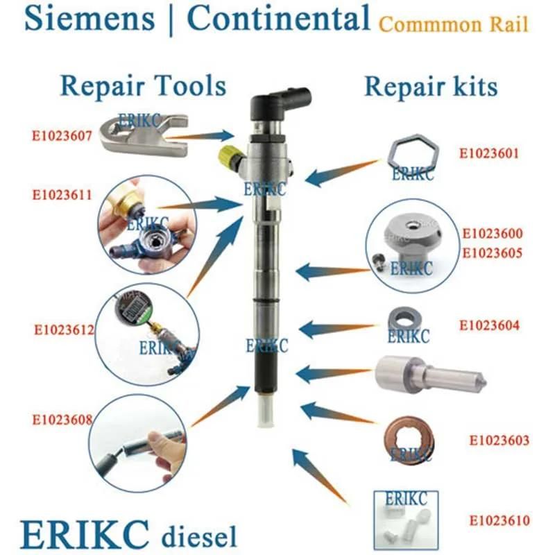 Erikc M0003p153 Piezo Common Rail Nozzle M0003p153 for Siemens 3m5q9f593eb 36000319 9647247280