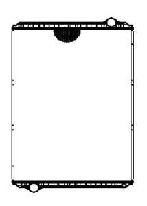 Truck Radiator-International 4600/4900 Base- OE#166413c93