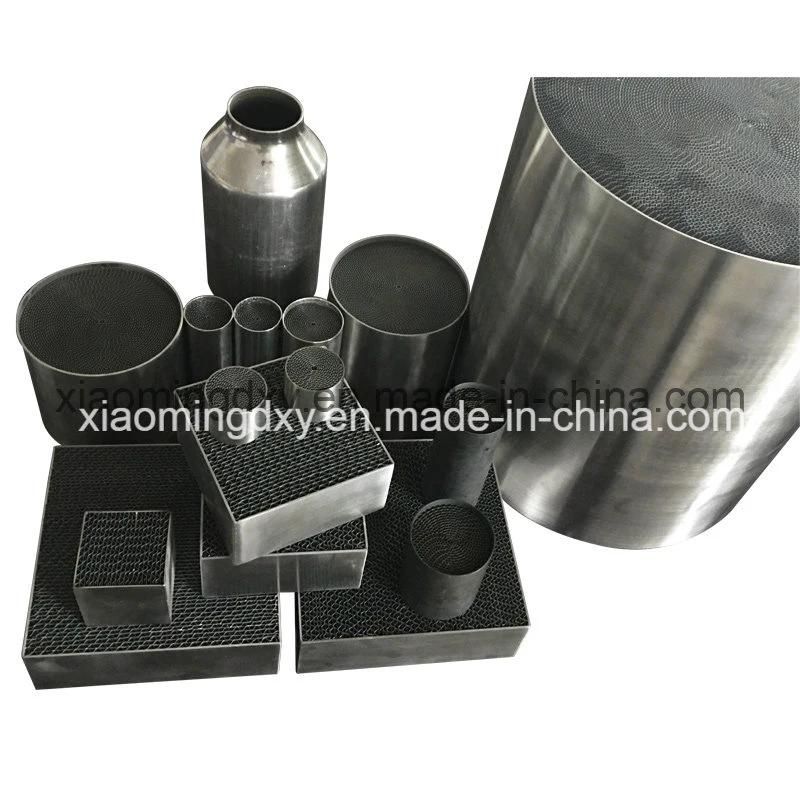 Metallic Honeycomb Substrate for Vehicle Catalytic Converters