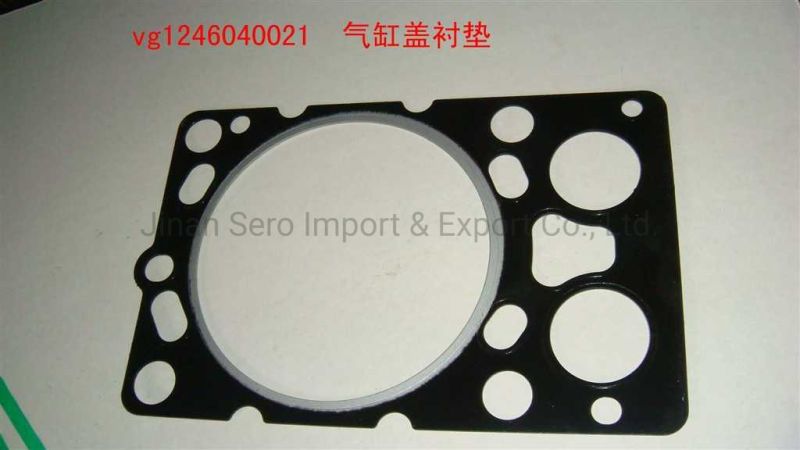 Sinotruk Spare Parts Cylinder Head Gasket Vg1246040021 for Sinotruk D12 Diesel Engine