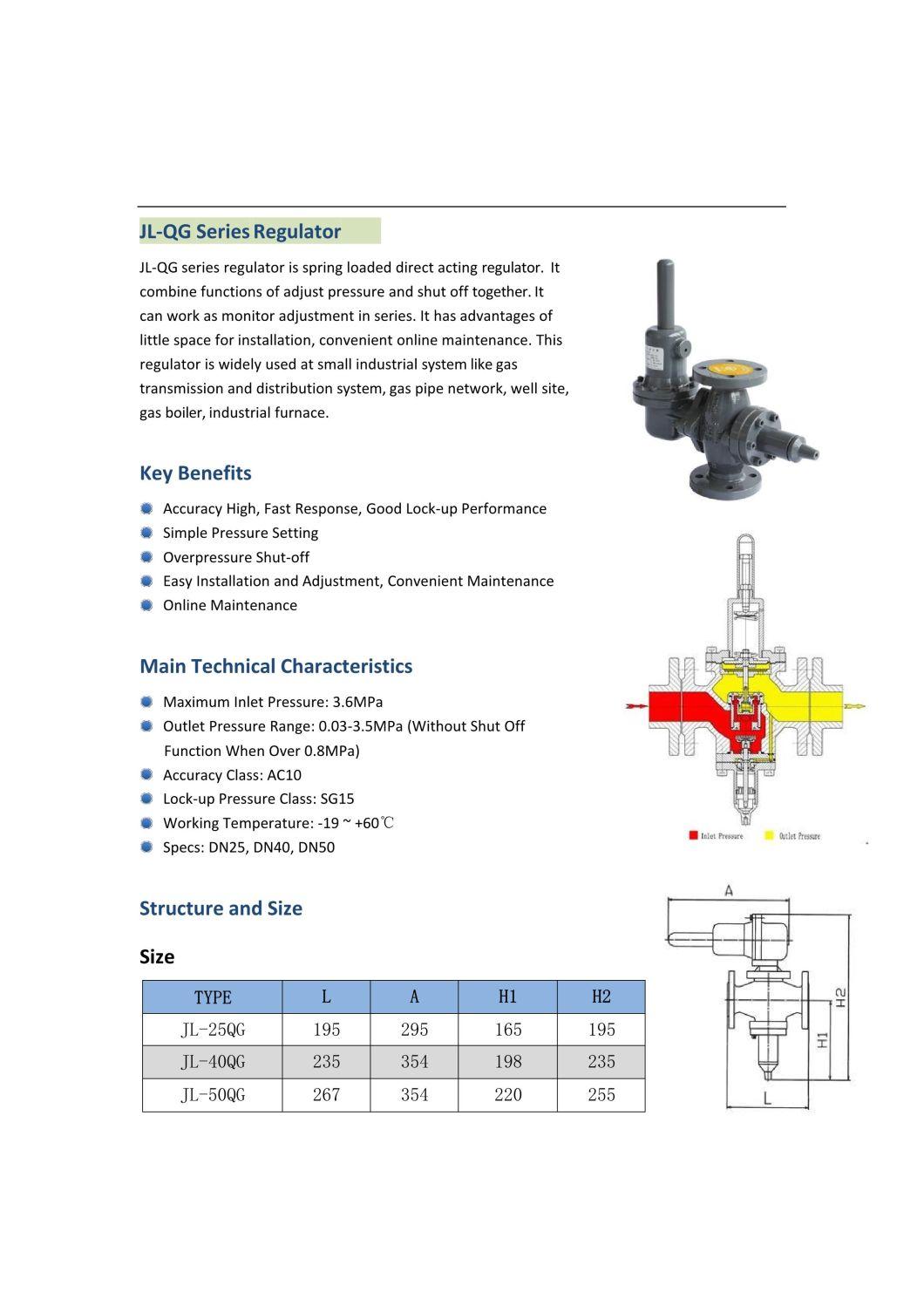 CNG Natural Gas Pressure Reducer Regulator