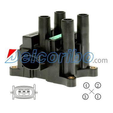 Ignition Coil 1s7z-12029-AA 1s7g12029ab 1s7g-12029-AC for Ford