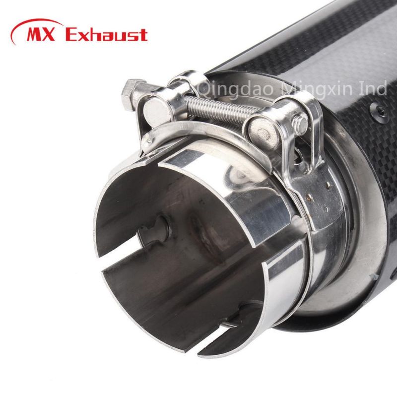 Hot Sales Universal Carbon Fiber Exhaust Tail/Tip Pipe Exhaust Pipes