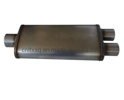Stainless Steel Custom Perforamnce Car Racing Exhaust Muffler Center/Dual
