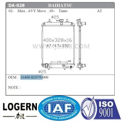 Radiator for Daihatsu Mira/Avy Move&prime;02-/Tanto&prime;03- at