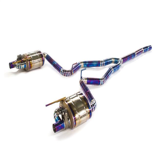 Titanium Exhaust Catback System for Ford Mustang 2.3t with Valve