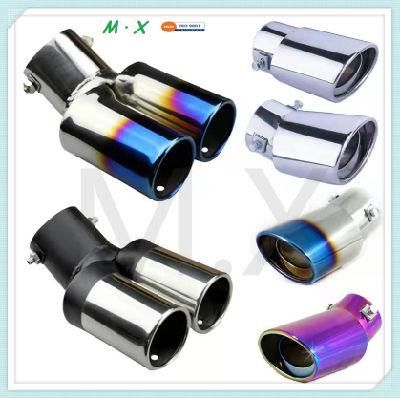 Burnt Blue Universal Auto Exhaust Tip Car Exhaust Pipe Muffler Tip with High Performance
