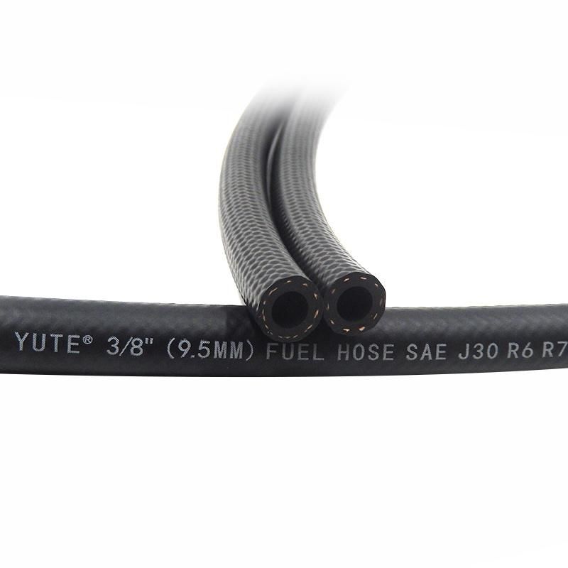 5/16" Smooth Black SAE J30r9 300psi Flexible Fuel Hose