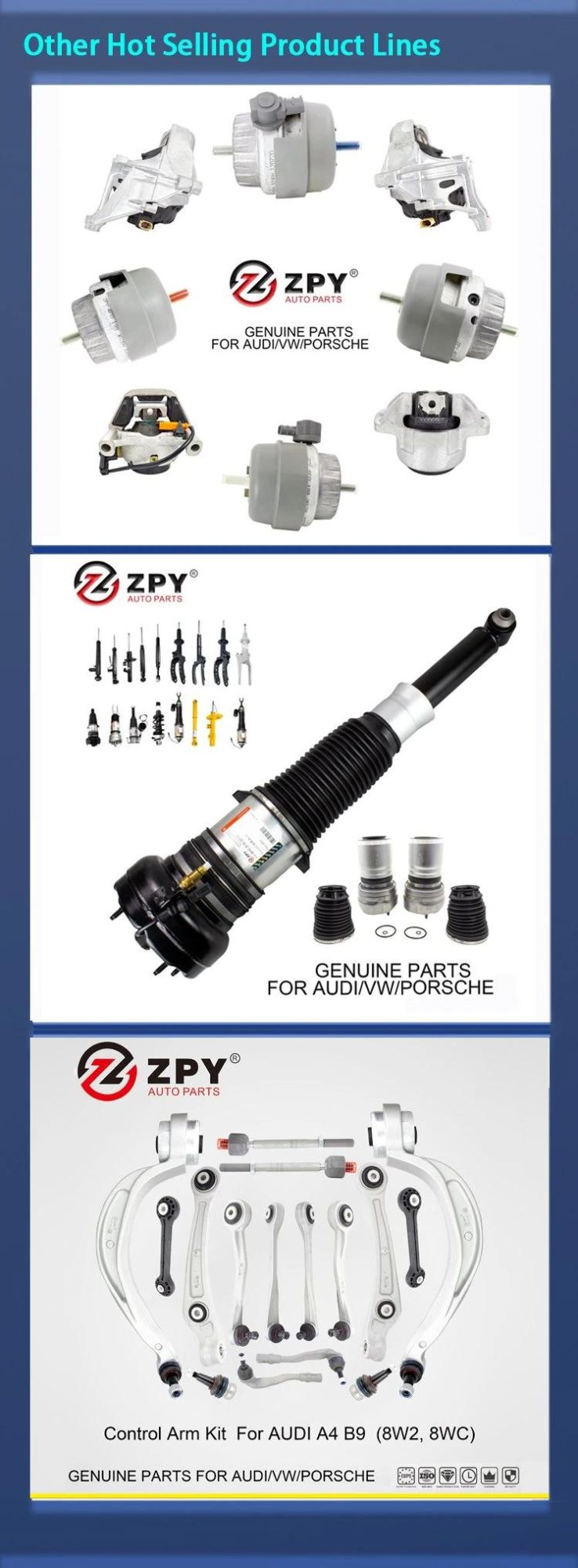 4e0399151dd Left Right Gearbox Transmission Mounting for Audi A8 D3 4.2L 2004-2010 4e0 399 151 Dd Engine Mounting