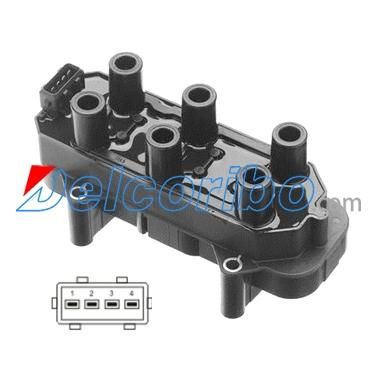 Ignition Coil for Opel Vauxhall Omega 90511450, 90492255, 90452255, 1208007