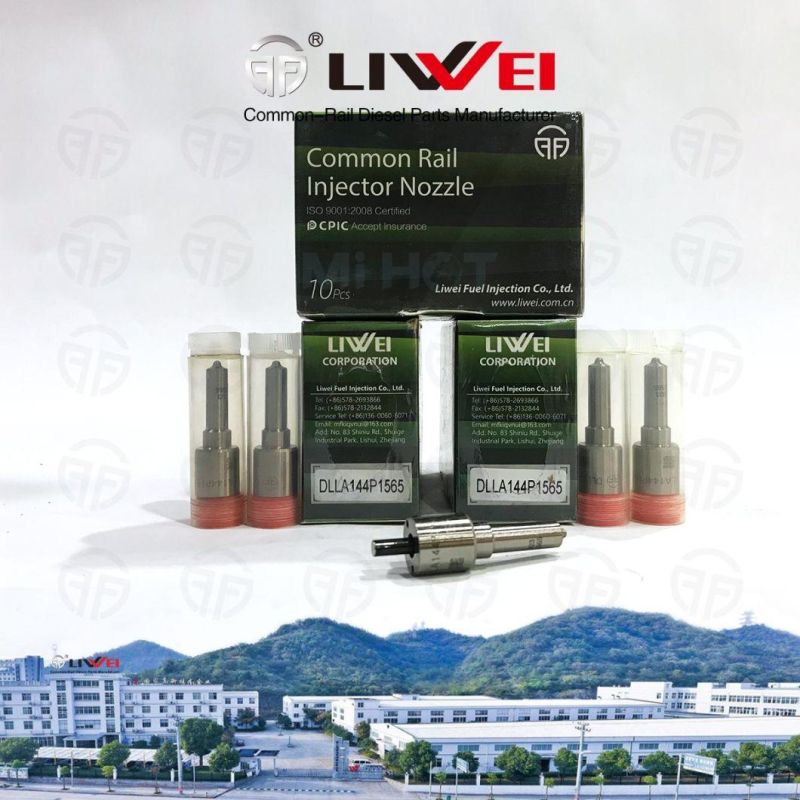 Liwei Brand Common Rail Diesel Nozzle Dlla144p1565 for Injector 0 445 120 066 for Vovlo Deutz