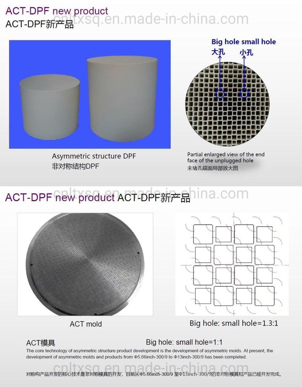 Ceramic Honeycomb Catalyst Carrier Used in Universal Catalytic Converter for Vehicle Emission Control