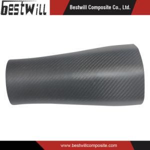 Good Performance Carbon Fiber Products Round Exhaust Muffler
