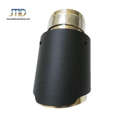 Factory Directly High Performance Exhaust Tip 2.5 to 6 Inch Carbon Fiber Exhaust Tail Pipe