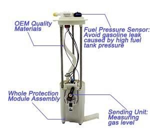 Intank Fuel Pump Assembly for Ford7l24-9h307-AC