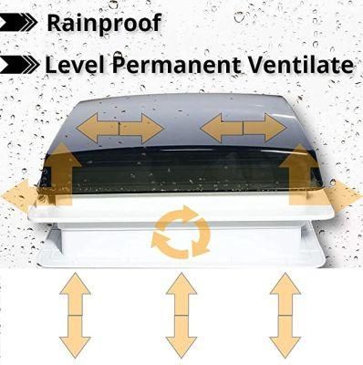 14inch OEM Roof Vent Accessories for Yacht Bus Boat, RV Ceiling Ventilation Fan with Anti-UV