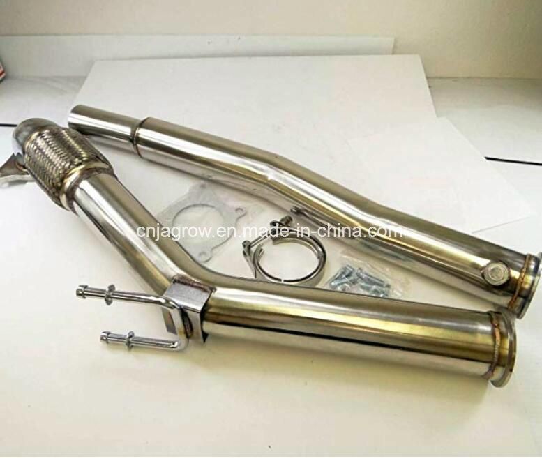 for VW Golf Jetta Audi A3 3 Inch Stainless Racing Turbo Catless Downpipe Exhaust 2.0t Decat Cat Delet