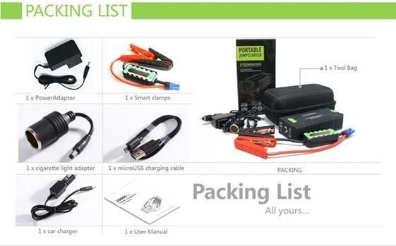 2022 Star Product Auto Battery Jump Starter 20000mAh
