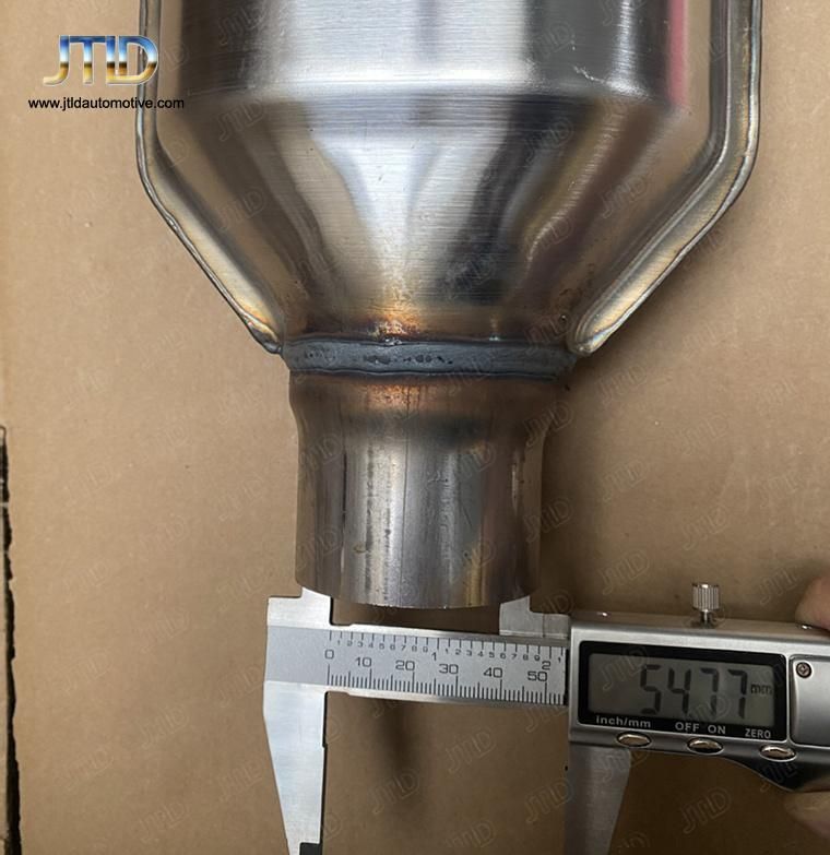 Universal Catalytic Converter High Flow Cermamic Substrate OBD2 Catalytic Converter