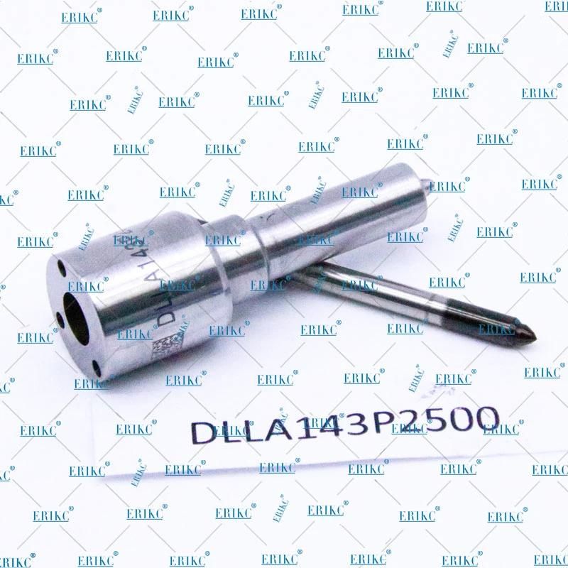 Erikc Dlla 143p2500 Common Rail Nozzle Dlla 143 P 2500 Fuel Oil  Nozzle Dlla143p2500 0433172500 for Bosch 0445110721