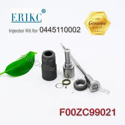 Erikc F00zc99021 Bosch Injector Nozzle Dsla145p763 + Valve F00vc01016 Genuine Overhaul Repair Kit F 00z C99 021 for FIAT 0445110002 for FIAT