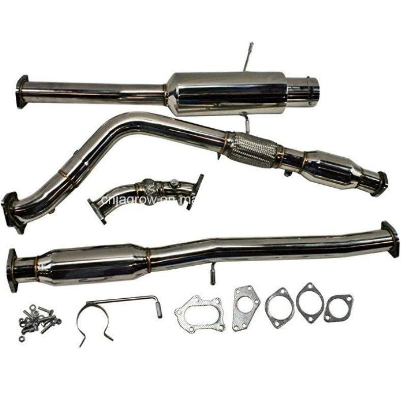 4.5 Inch Tip Turbo Cat Back Down and up Pipe Exhaust 02-07 for Subaru Impreza Wrx Sti Gdgg Ej25