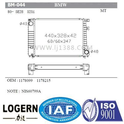 Mechanical Car Radiator for BMW 5e28/525i&prime;80- Mt