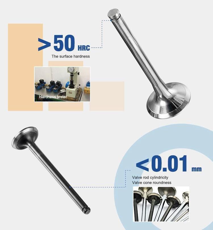 Gasoline Intake and Exhaust Valve for Toyota 2c Engine Valves