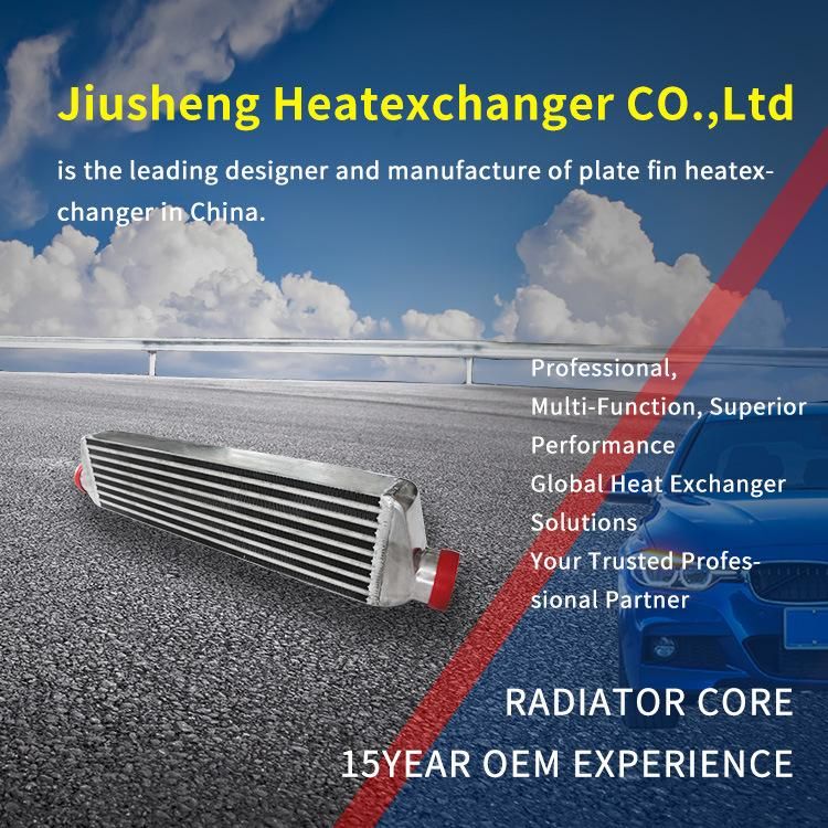 High Quality Aluminium Radiator Car Intercooler for Core 228*190*90