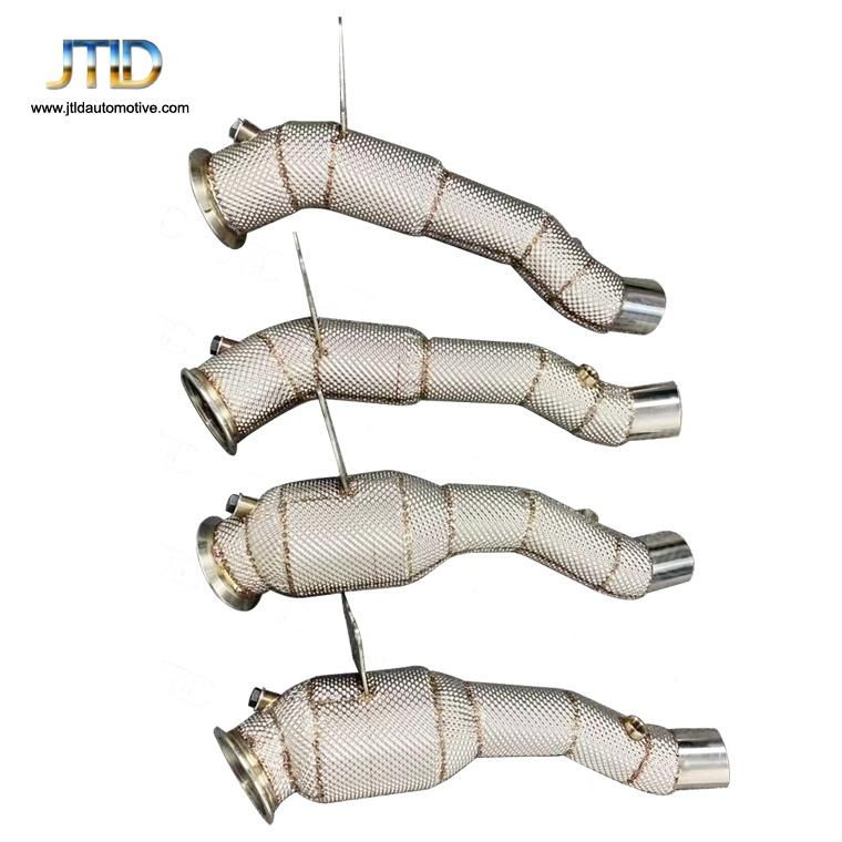 304 Ss High Quality Headshield Exhaust Downpipe for Ferrari 458
