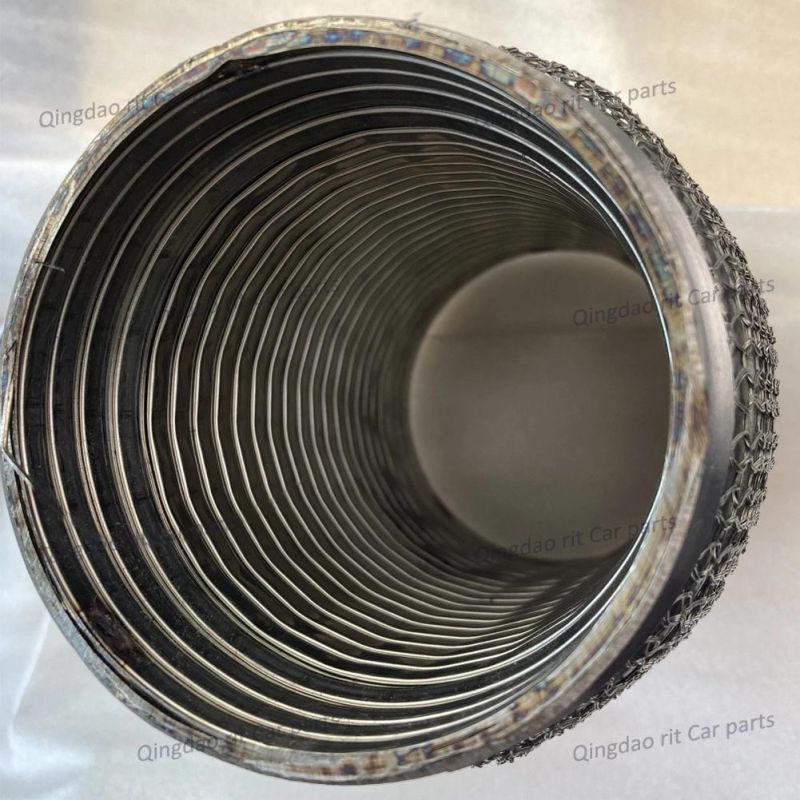 Outer Wire Mesh Exhaust Flex Pipe 2.5inch