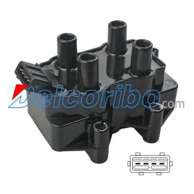 Ignition Coil 597049, 9662268, 9662288 for Citroen