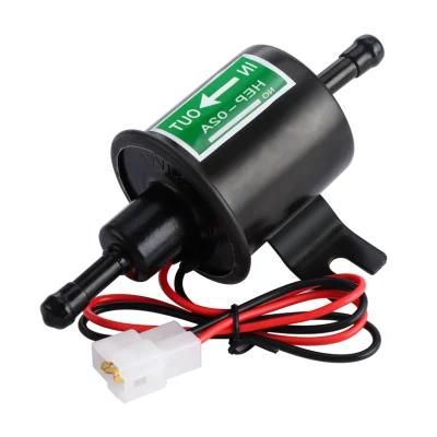 12V 4-7psi Electric Fuel Pump Universal Inline Fuel Pump Universal Low Pressure Gas Diesel Fuel Pump