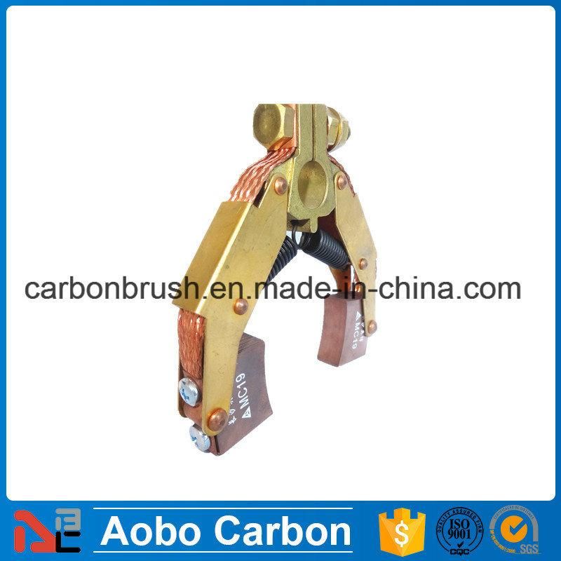 MC19 Copper Carbon Brush Holder and Carbon Brush for Cement Plant