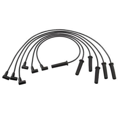 Silicone Spark Plug Wires Set - Compatible with Sbc Small Block Chevy Chevrolet Gmc