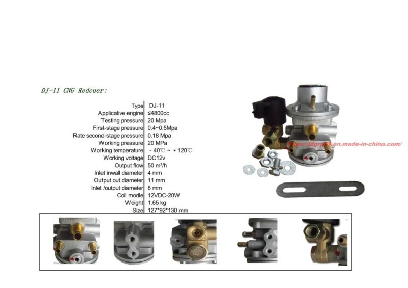 CNG LPG Reducer Regulator CNG LPG Conversion Kits