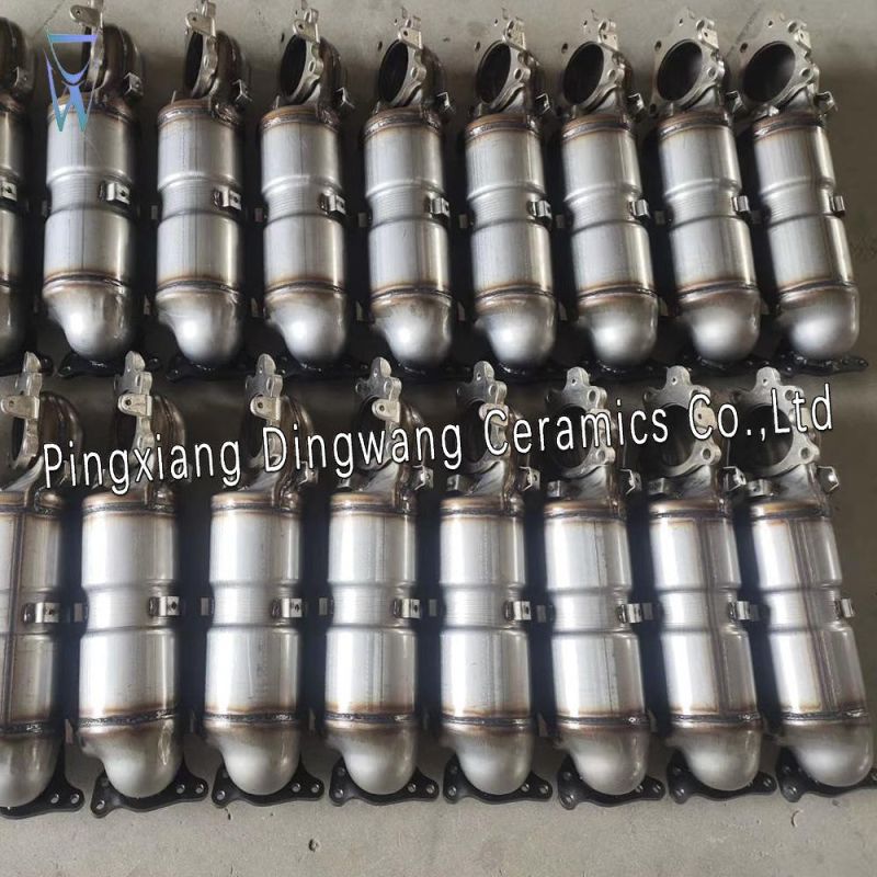 Auto Stainless Steel Catalytic Converter for Zotye T600 2.0t with Ceramic Catalyst