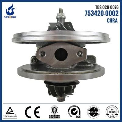 Turbocharger cartridge for Mini Cooper D (R55 R56) 1.6D 110 HP 753420-0002 753420-0003 turbo